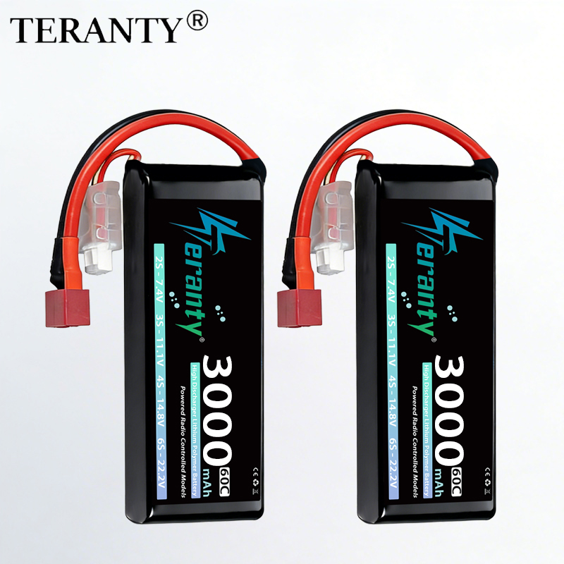 Drone Battery Plate - Bateria Lipo TERANTY 2S 3000mAh 7.4V