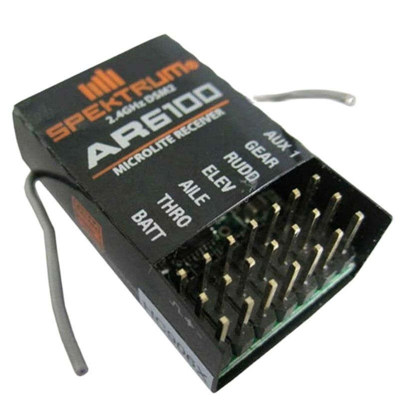 Drone Battery Plate - AR6100 DSM2 6CH 2.4GHz Receptor para