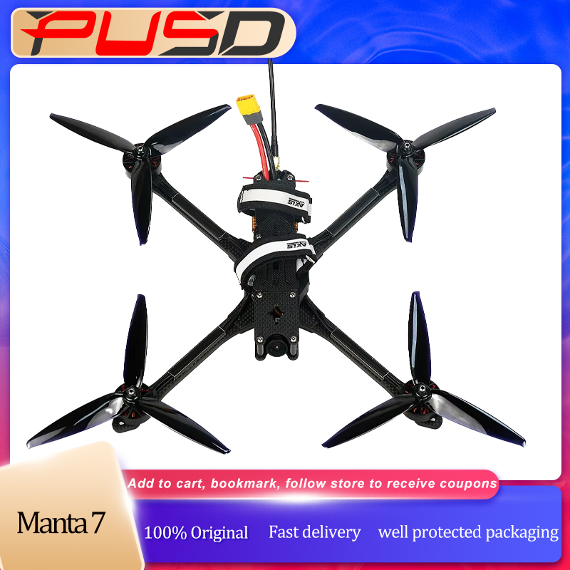 PUSD 7 polegadas Manta 7 X Lit - Drone Battery 6S avaliação e preço