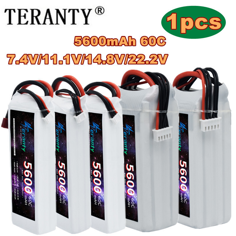 Teranty 5600mah 60c 2S 3S 4S 6 - Drone Battery 6S avaliação e preço