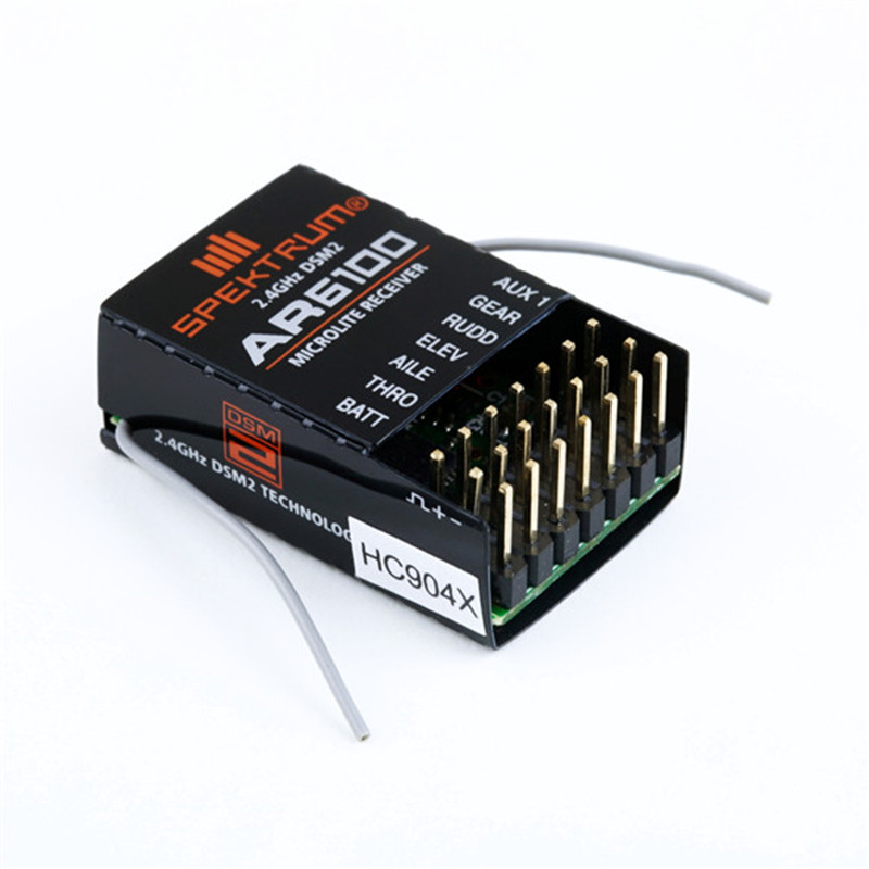 AR6100 DSM2 6CH 2.4GHz Recepto - Drone Battery Plate avaliação e preço