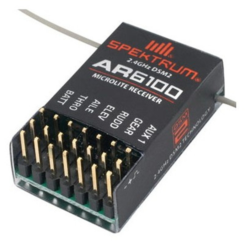 AR6100 DSM2 6CH 2.4GHz Recepto - Drone Battery Plate avaliação e preço