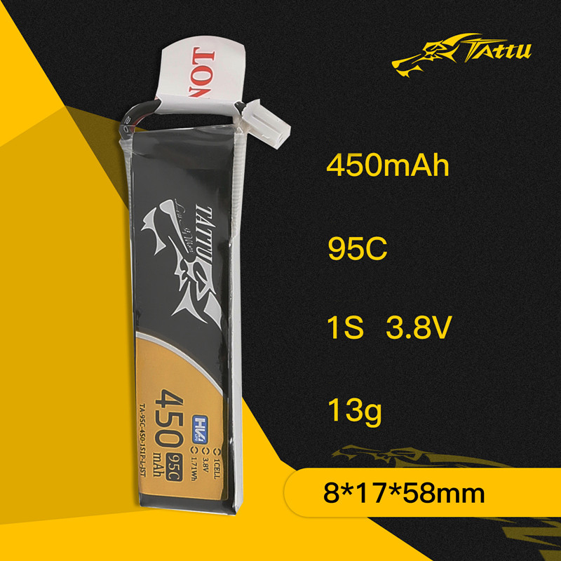 3 pçs nova tattu 450/500/550ma - Drone Battery Plate avaliação e preço