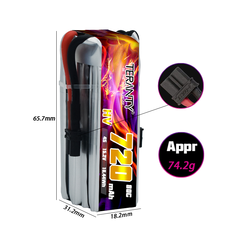 Bateria Lipo HV TERANTY 720mAh - Drone Battery Plate avaliação e preço