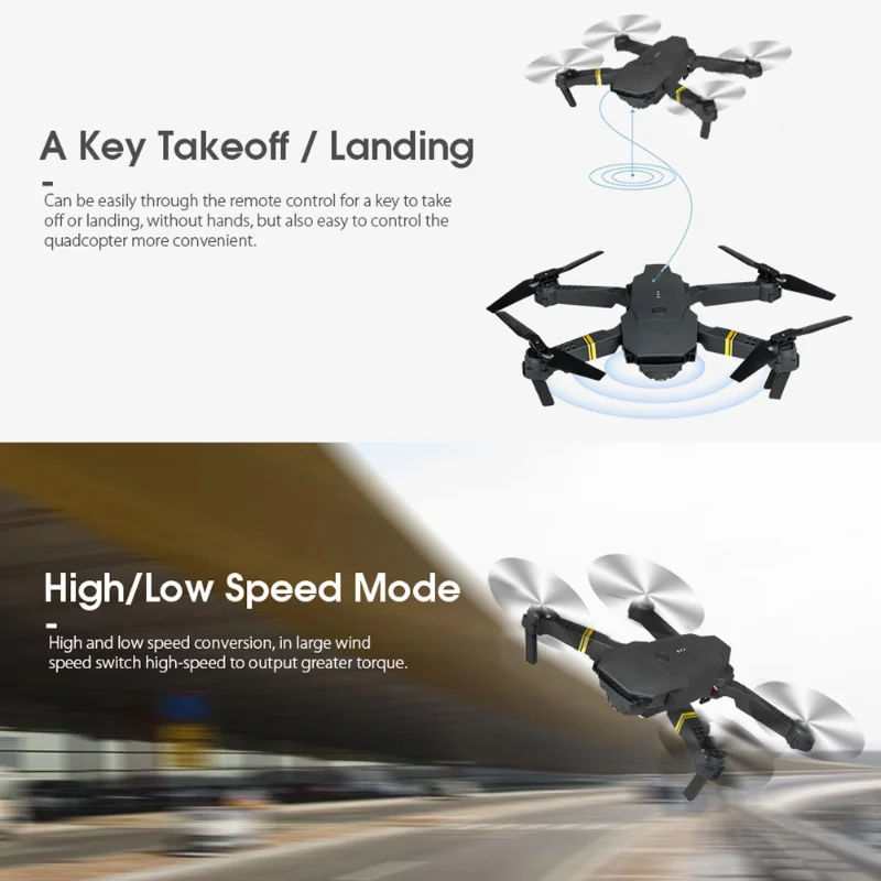 4k eachine e58 drone wifi fpv  - Eachine Drone E58 avaliação e preço